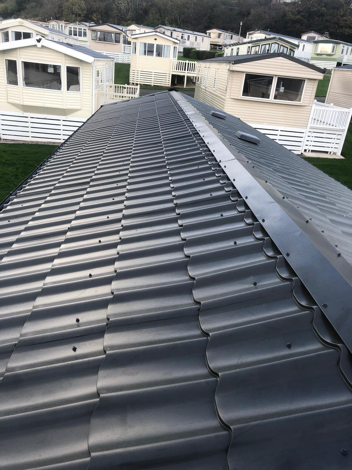 North Wales Static Caravan Repairs - Ceiling repairs