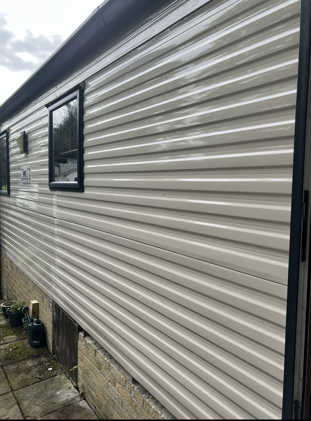 North Wales Static Caravan Repairs - Panel replacement