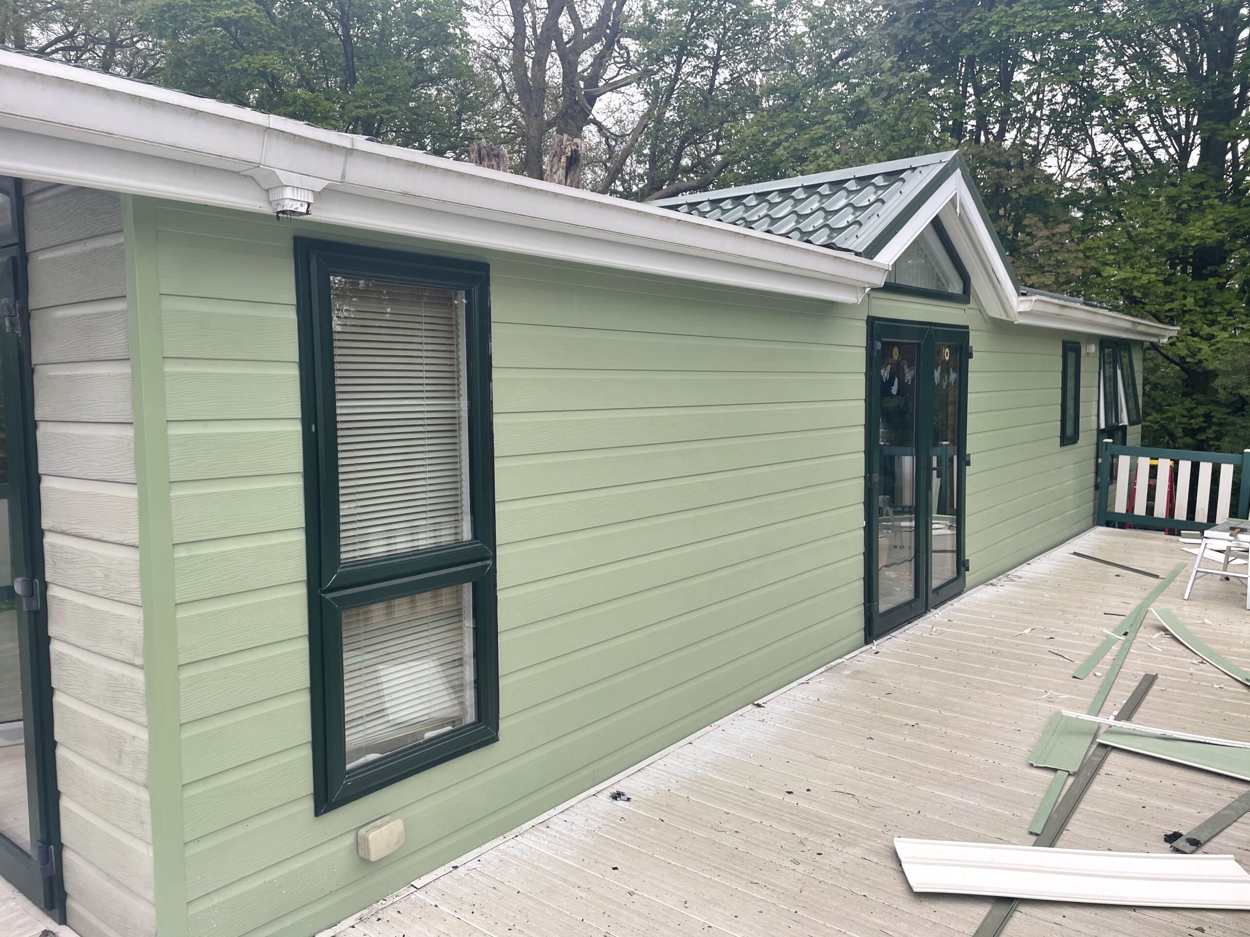 North Wales Static Caravan Repairs - Window and door sealing