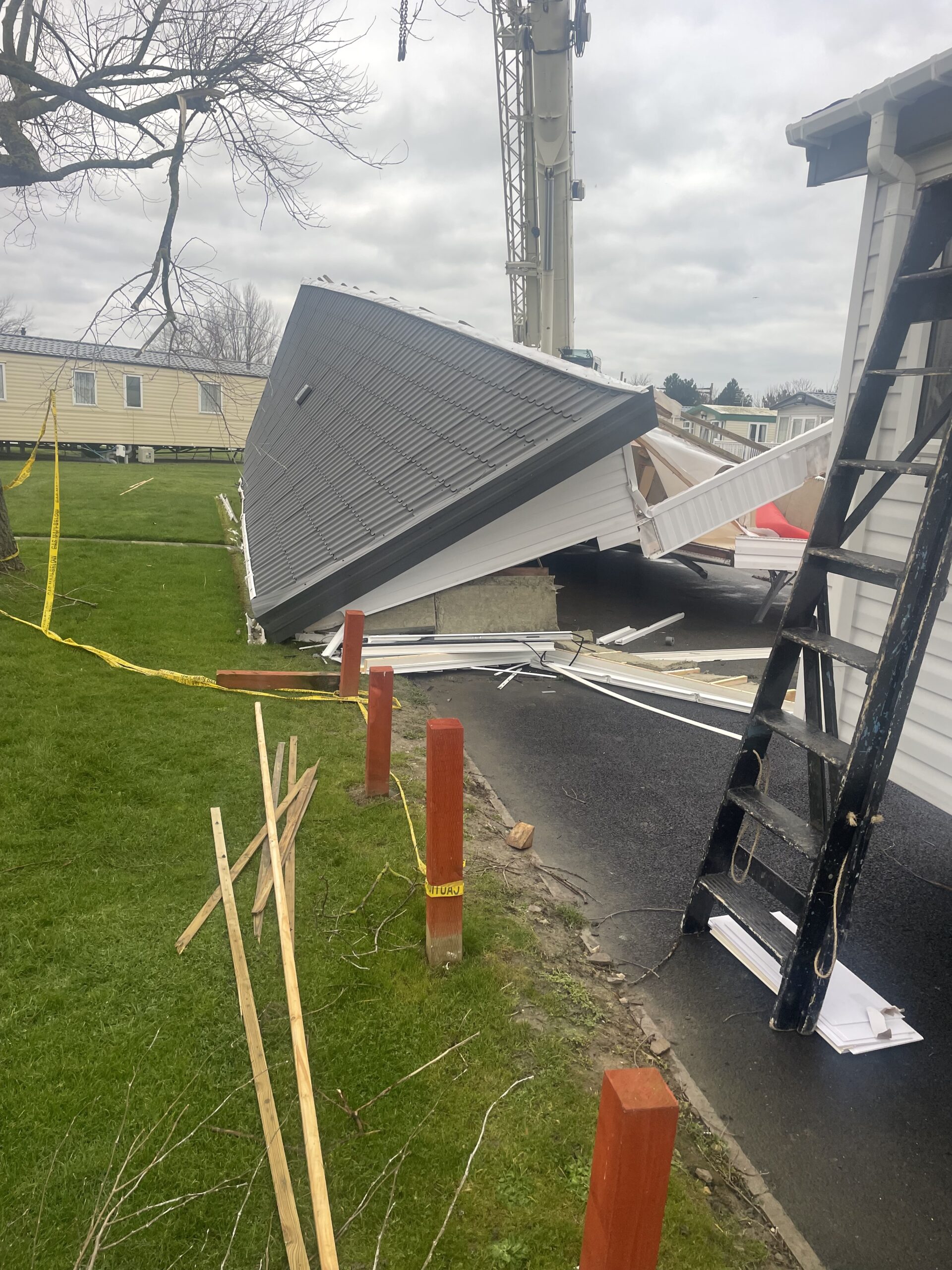 North Wales Static Caravan Repairs - Emergency waterproofing